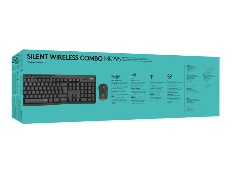 Logitech-MK295-Silent-Wireless-Combo-Tastatur-und-Maus-Set-Demoware