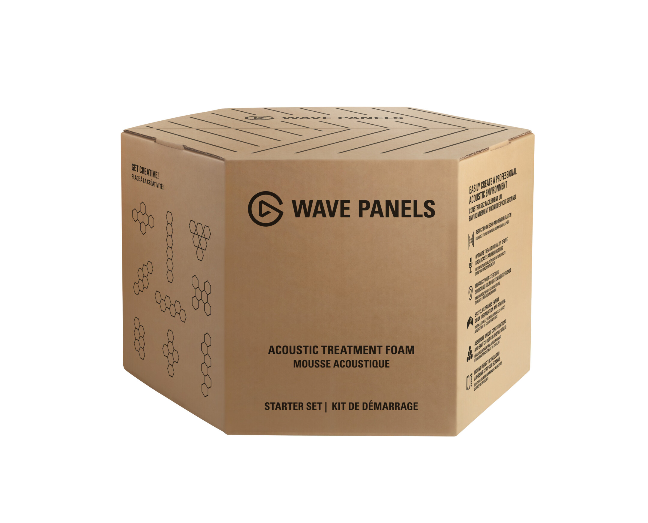 Elgato-Wave-Panels-Starter-Kit-schwarz-Akustikschaumplatten