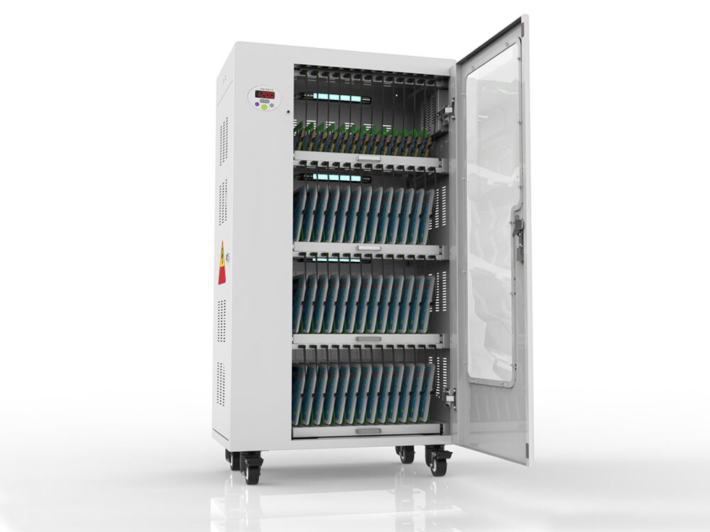 Good-Connections-R-ANTARES-T52-Tablet-Ladewagen-UV-C-Desinfektion-grau