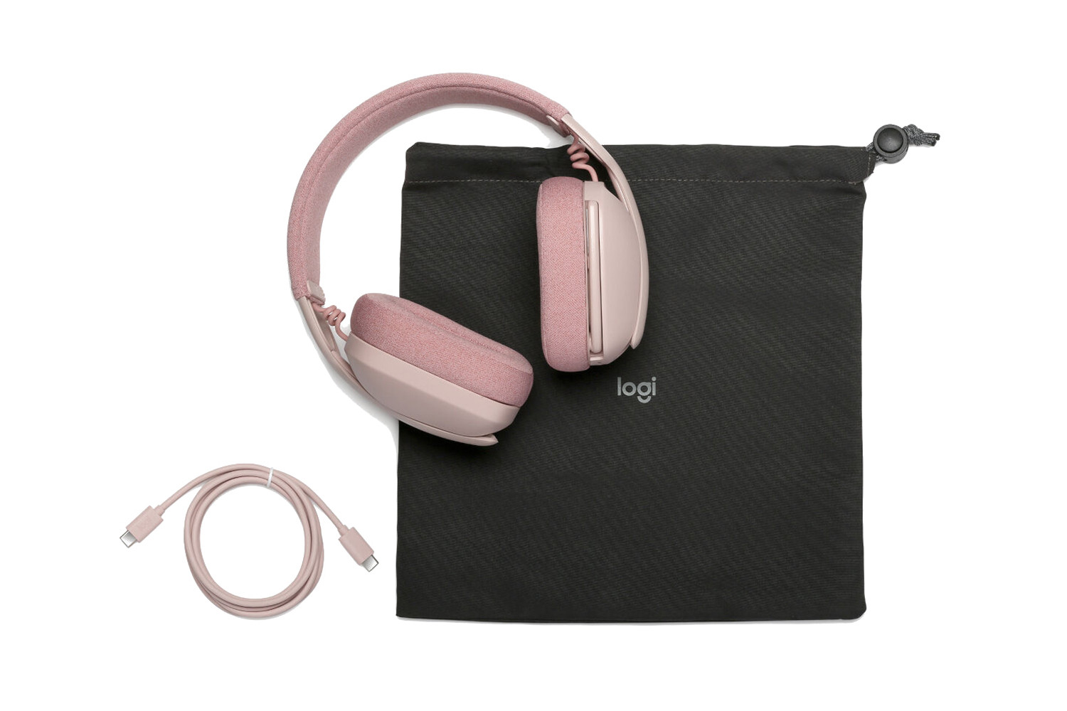 Logitech-Zone-Vibe-100-kabelloses-Bluetooth-Headset-ohrumschliessend-Rosa
