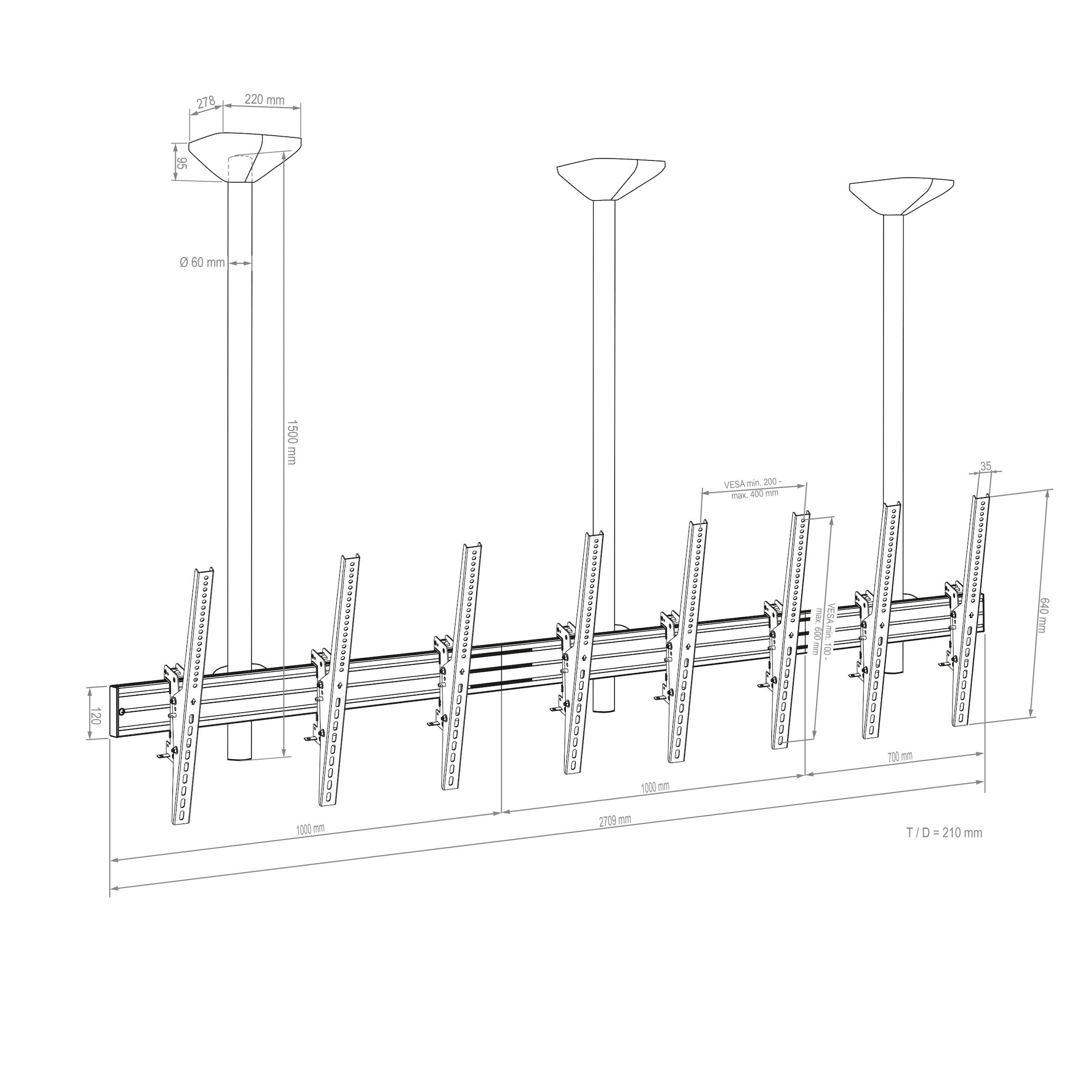 Hagor-comPROnents-R-Menuboard-plafondbevestiging-voor-4-beeldschermen-46-65-portret-max-VESA-400x600