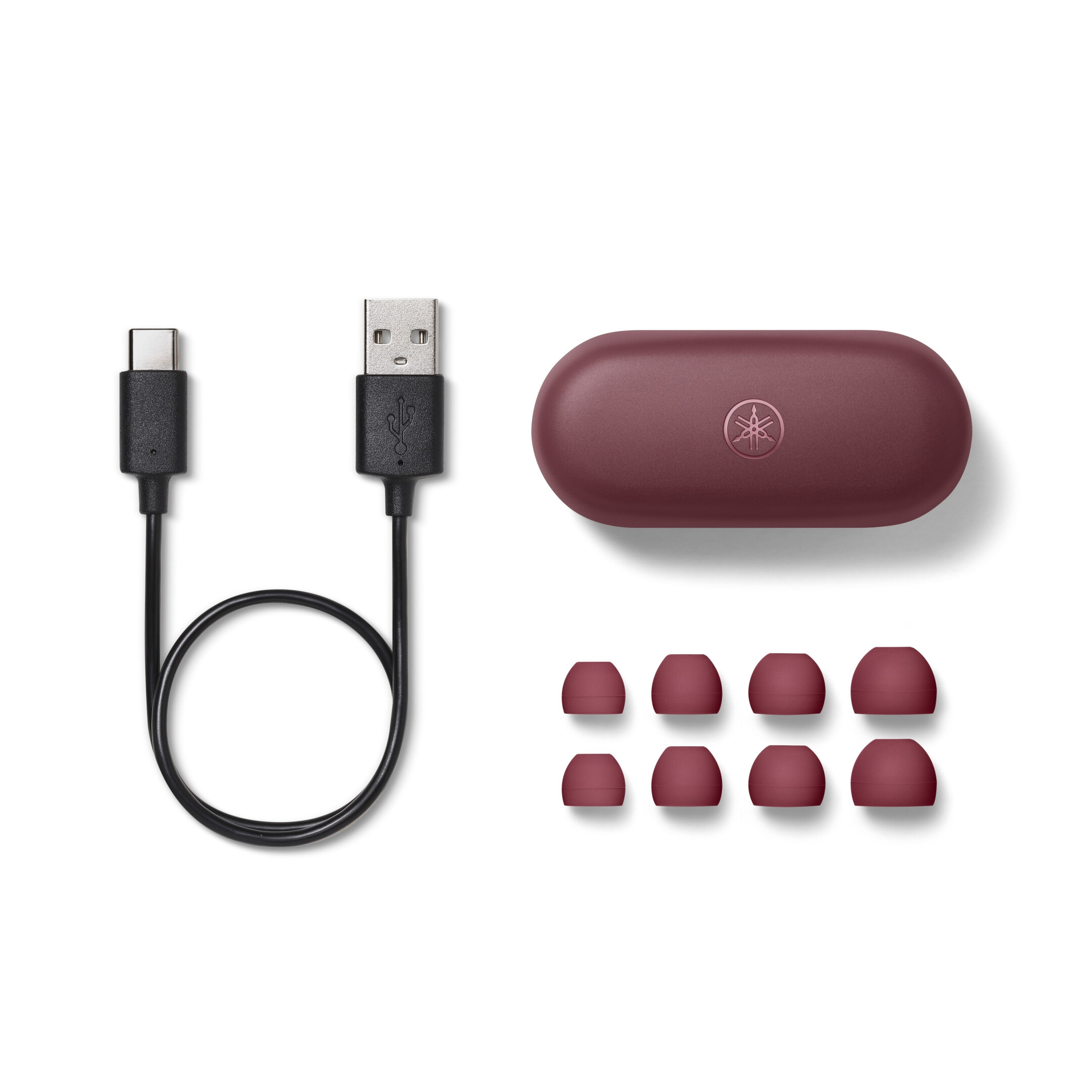 Yamaha-TW-E3C-Wireless-Ohrhorer-rot