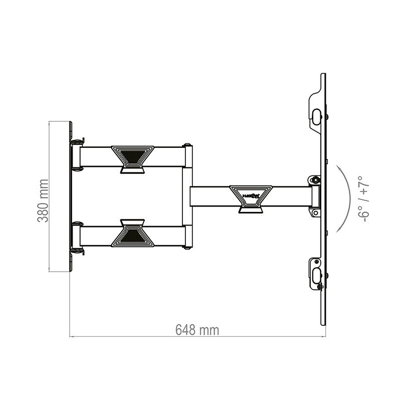 Hagor-BrackIT-XXL-HD-II-muurhouder-voor-65-98-max-VESA-1000x600-max-gewicht-140-kg-Demo