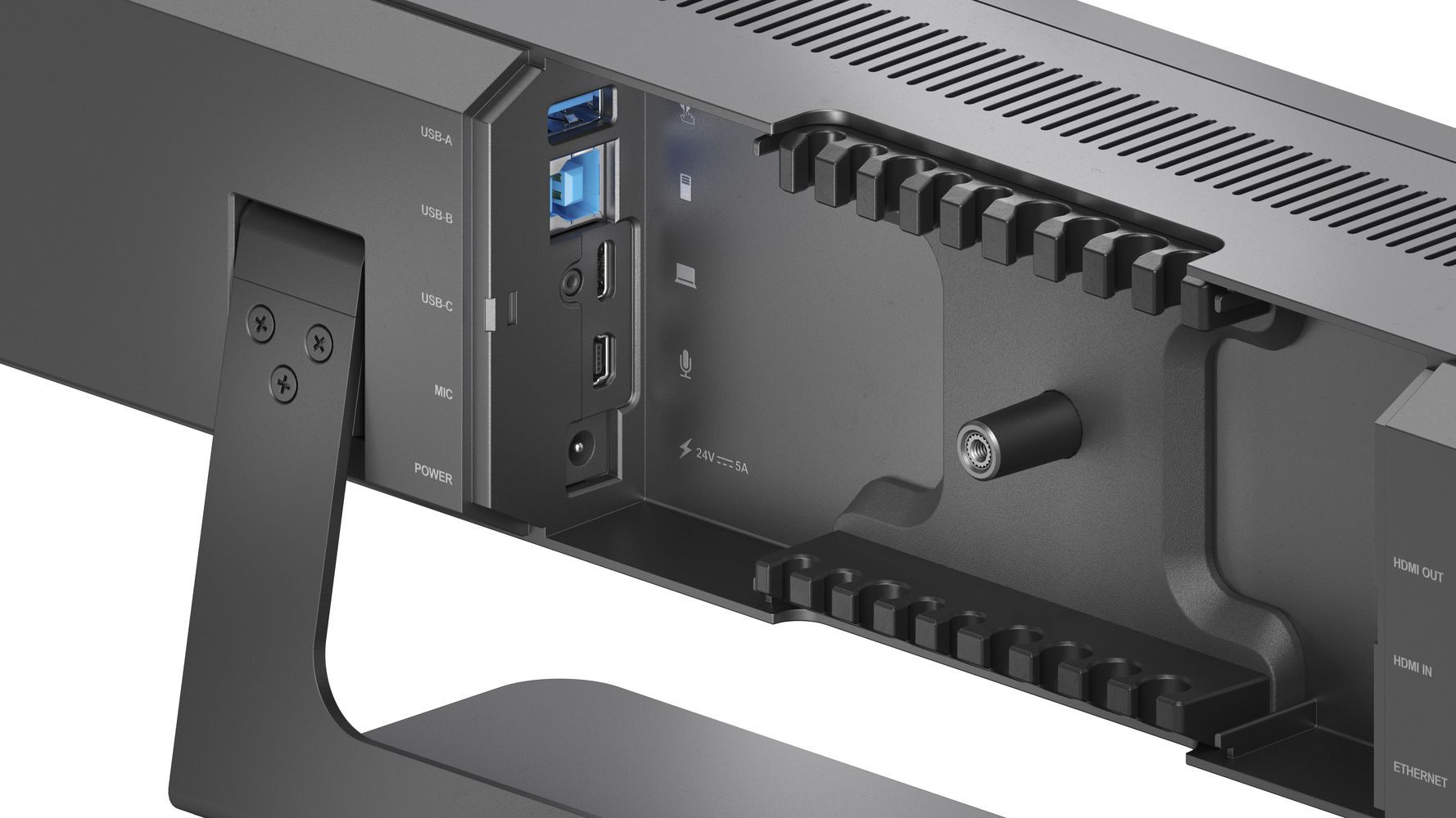 Purelink-Vuelogic-VL-VB300-All-In-One-Smart-Kamera-Soundbar-Mikrofon-und-Video-Switcher-mit-BYOD-Hub