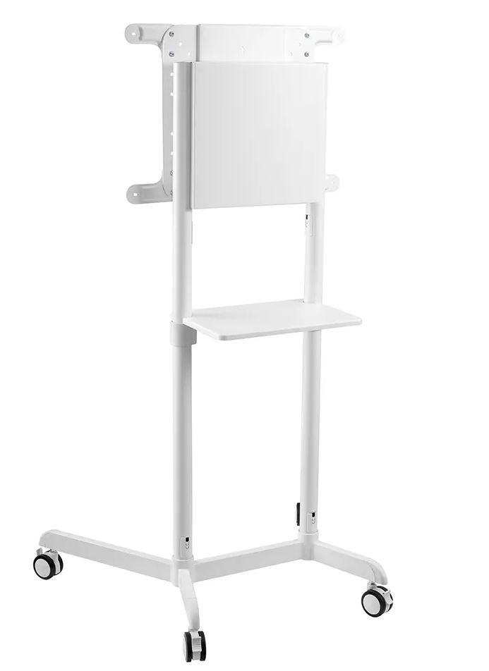 Neomounts-NS-M1250WHITE-mobiele-flatscreenstandaard-voor-flatscreentelevisies-tot-70-178-cm-wit