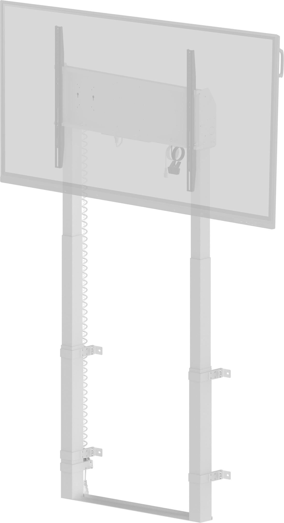 iiyama-MD-WLIFT2031-W1-Elektrisch-stationair-pyloon-systeem-met-een-kolom-voor-beeldschermen-tot-98