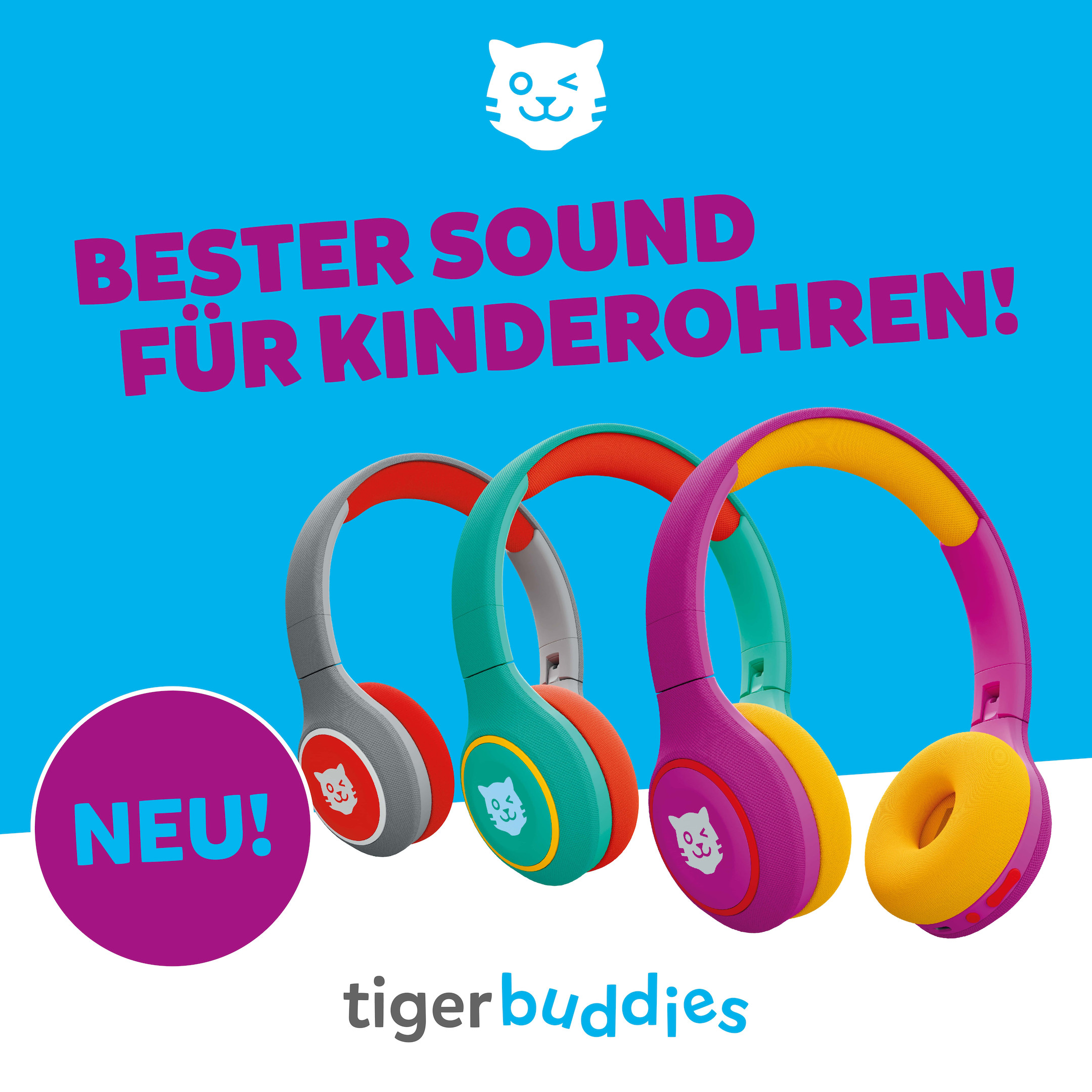 tiger-media-tigerbuddies-in-gruen-orange-kopfhoerer-fuer-die-tigerbox