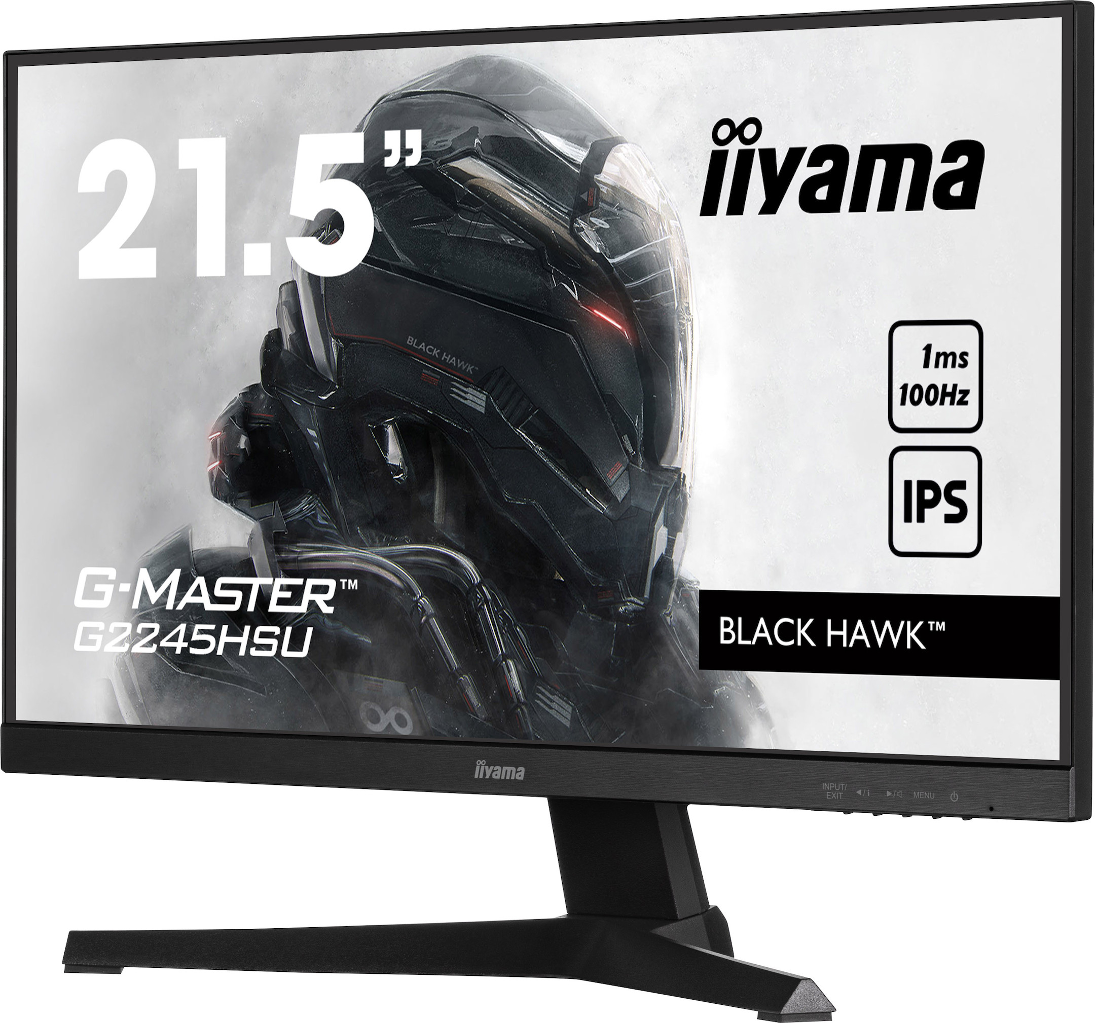 iiyama-G-MASTER-G2245HSU-B2-24-IPS-Monitor-1920-x-1080-Full-HD-100Hz-1ms