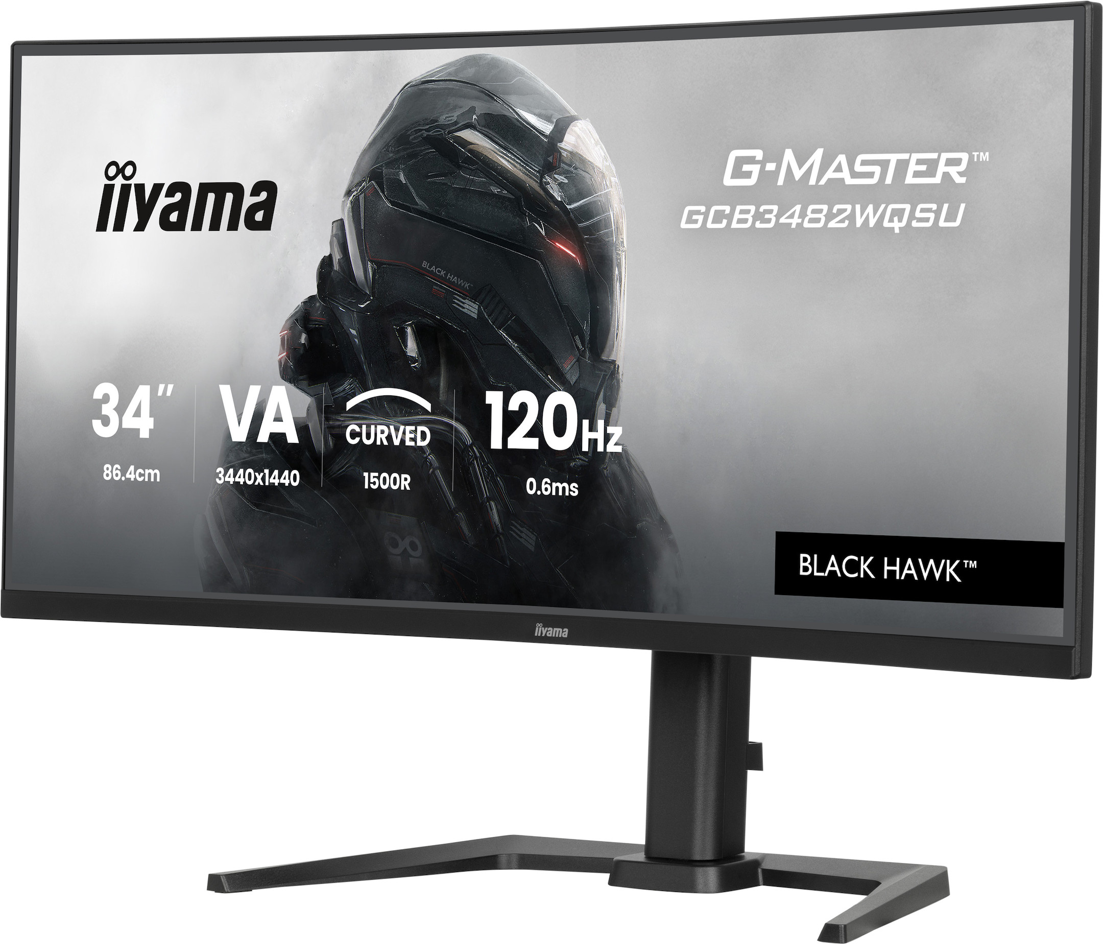 iiyama-G-MASTER-GCB3482WQSU-B1-34-Gaming-Curved-Monitor-mit-120Hz-Bildwiederholfrequenz-und-0-6-ms-Reaktionszeit