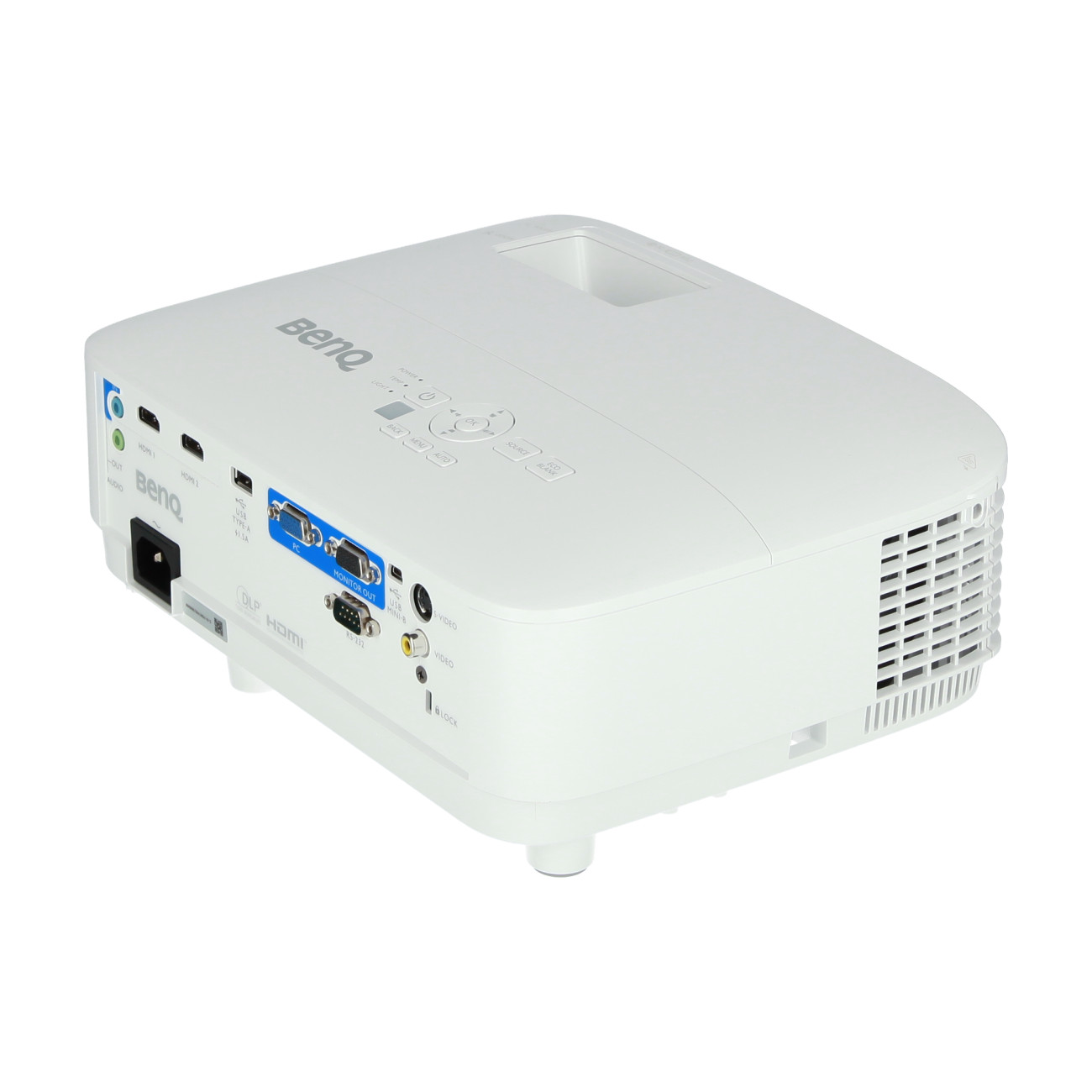 BenQ-MH560-Business-Beamer-mit-3800-Lumen-20000-1-Kontrast-und-SmartEcoTM-Demoware-Platin