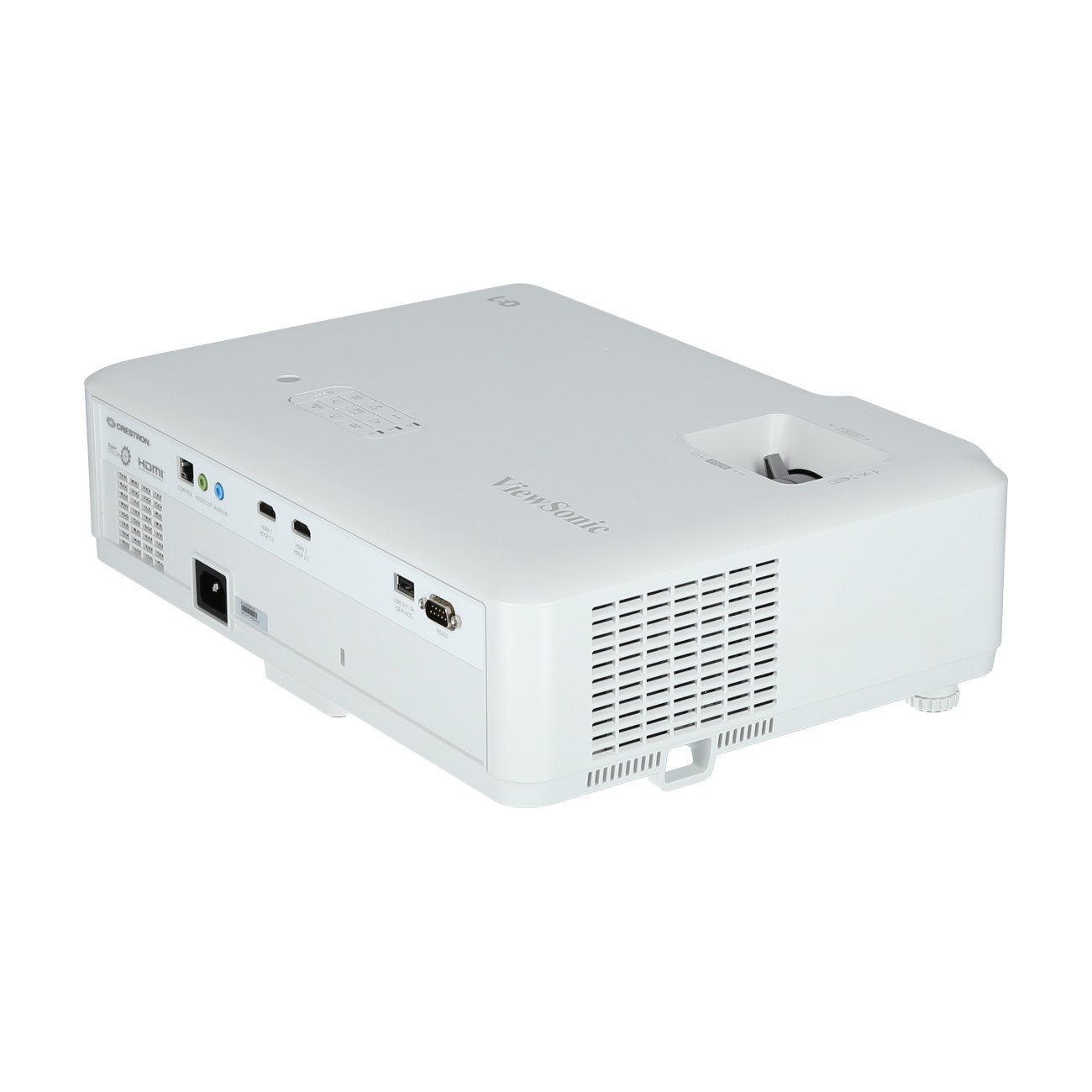 ViewSonic-LS610HDH-Beamer-mit-4000-Lumen-und-vielseitiger-Keystone-Korrektur-fur-Unternehmen-und-Bildungseinrichten-Demoware-Bronze