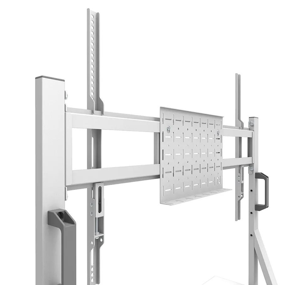 Neomounts-FL50-525WH1-mobiler-Bodenstander-fur-55-86-Bildschirme-Weiss-Demoware