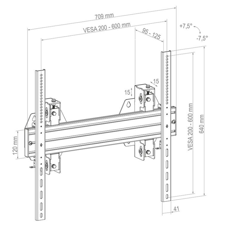 Hagor-WH-Synchron-HD-55-75-inch-wandbevestiging-voor-intensief-gebruik