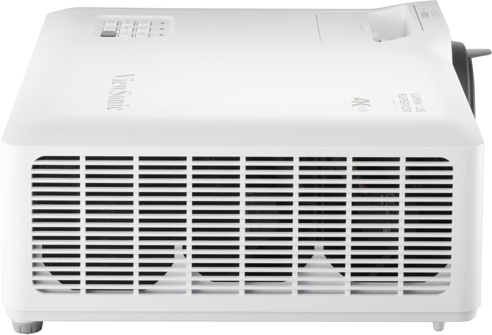 ViewSonic-LS901-4K-Beamer-mit-5500-Lumen-4K-HDR-Unterstutzung-und-360-Projektion-fur-kreative-Installationen-Demoware-Platin