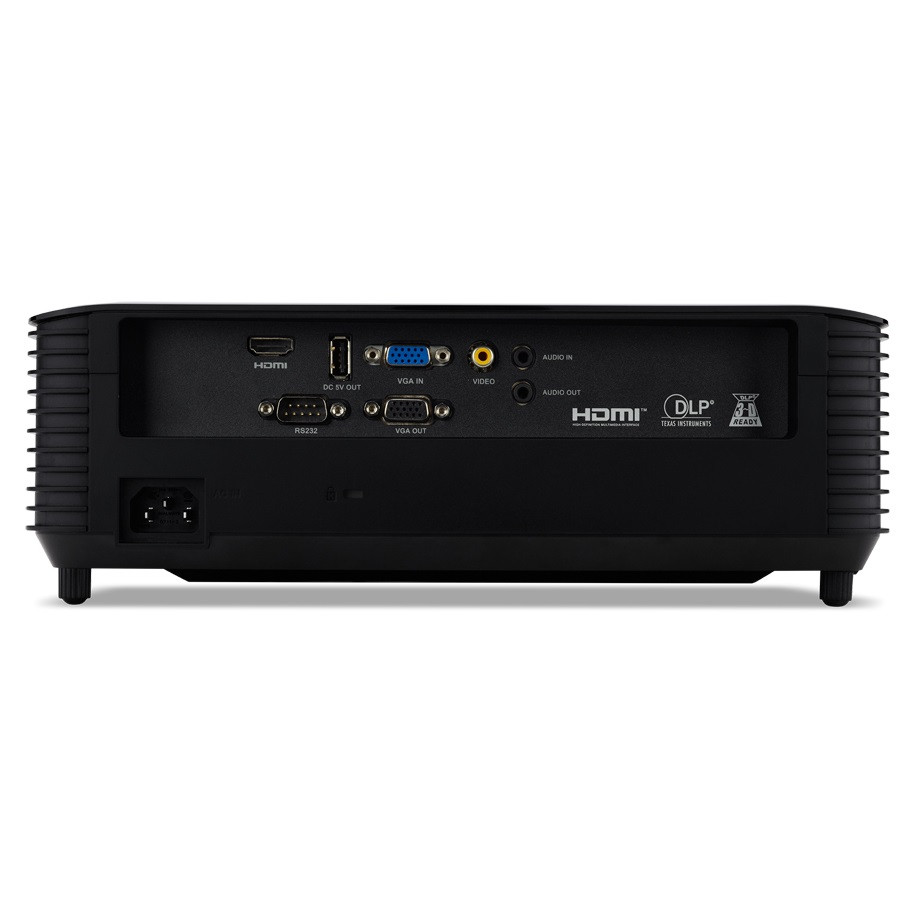 Acer-X129H-Business-Beamer-mit-4800-Lumen-und-automatischer-Trapezkorrektur-Demoware-Platin