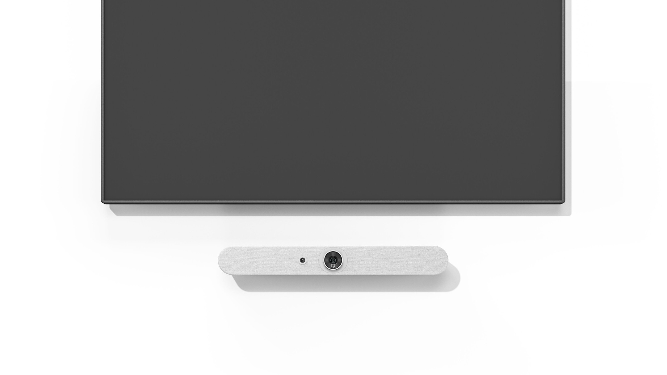 Logitech-Rally-Bar-Mini-Konferenzkamera-mit-3840-x-2160-4K-UHD-8-3-MP-30-fps-120-in-weiss-fur-kleine-bis-mittelgrosse-Raume-Demoware