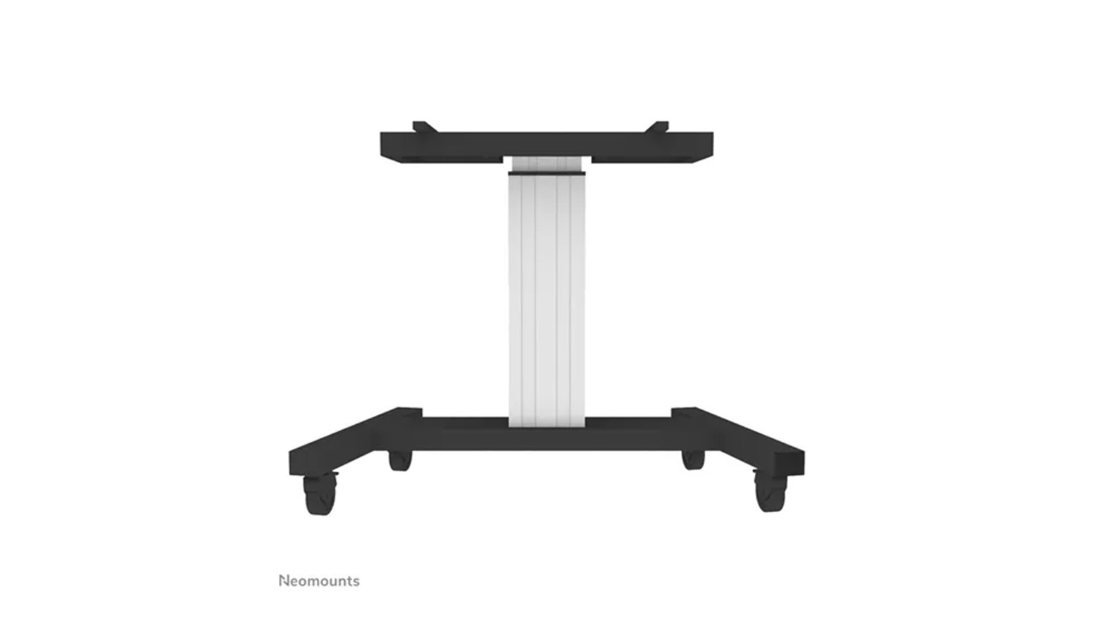 Neomounts-Plasma-M2500T-Trolley-met-gemotoriseerde-hoogteverstelling-voor-42-100-inch-beeldschermen-in-zilverkleur