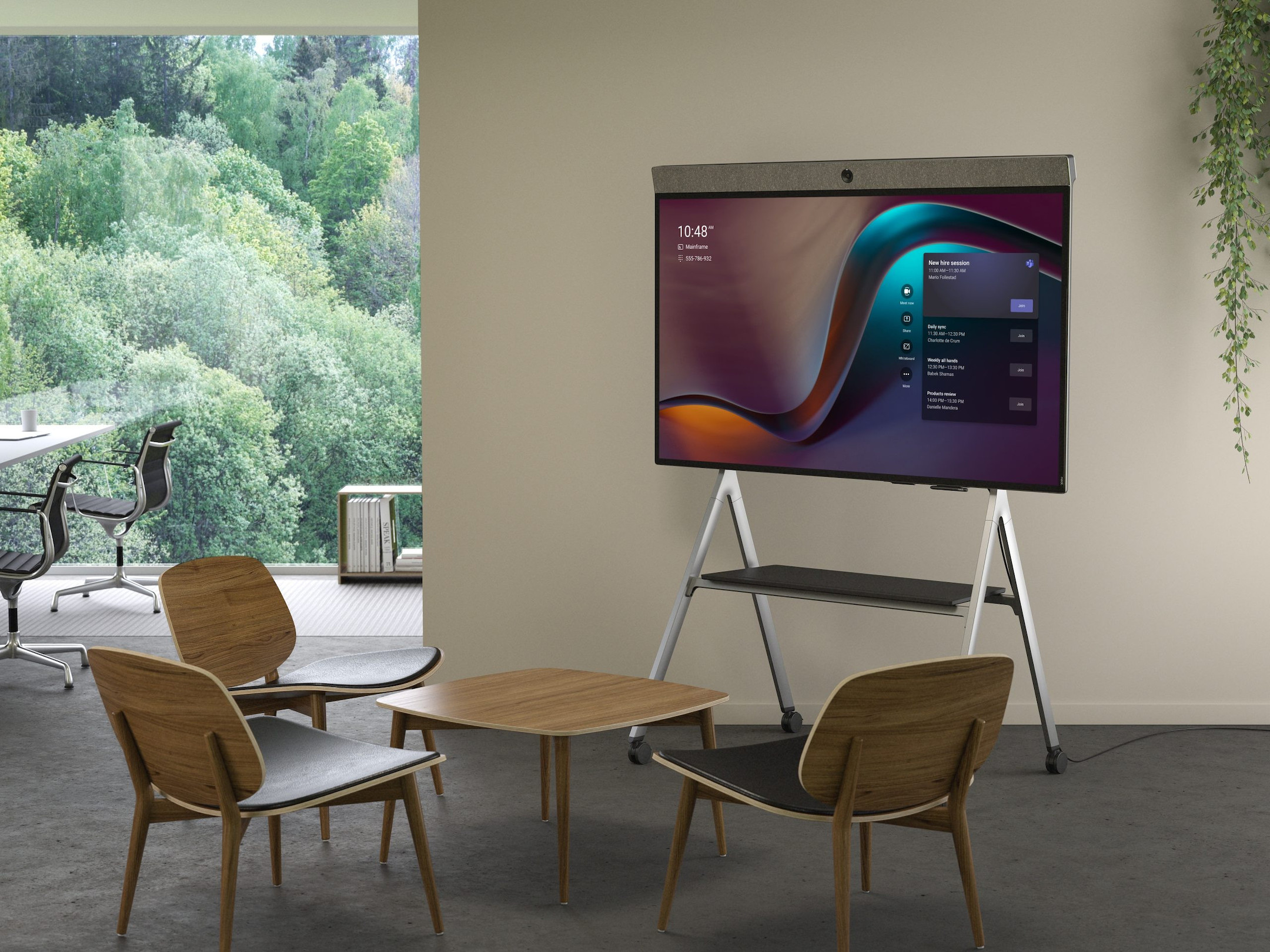 Neat-Board-65-All-in-One-Videokonferenz-Touch-Display-mit-Kamera-Mikrofon-Lautsprechern-Demoware