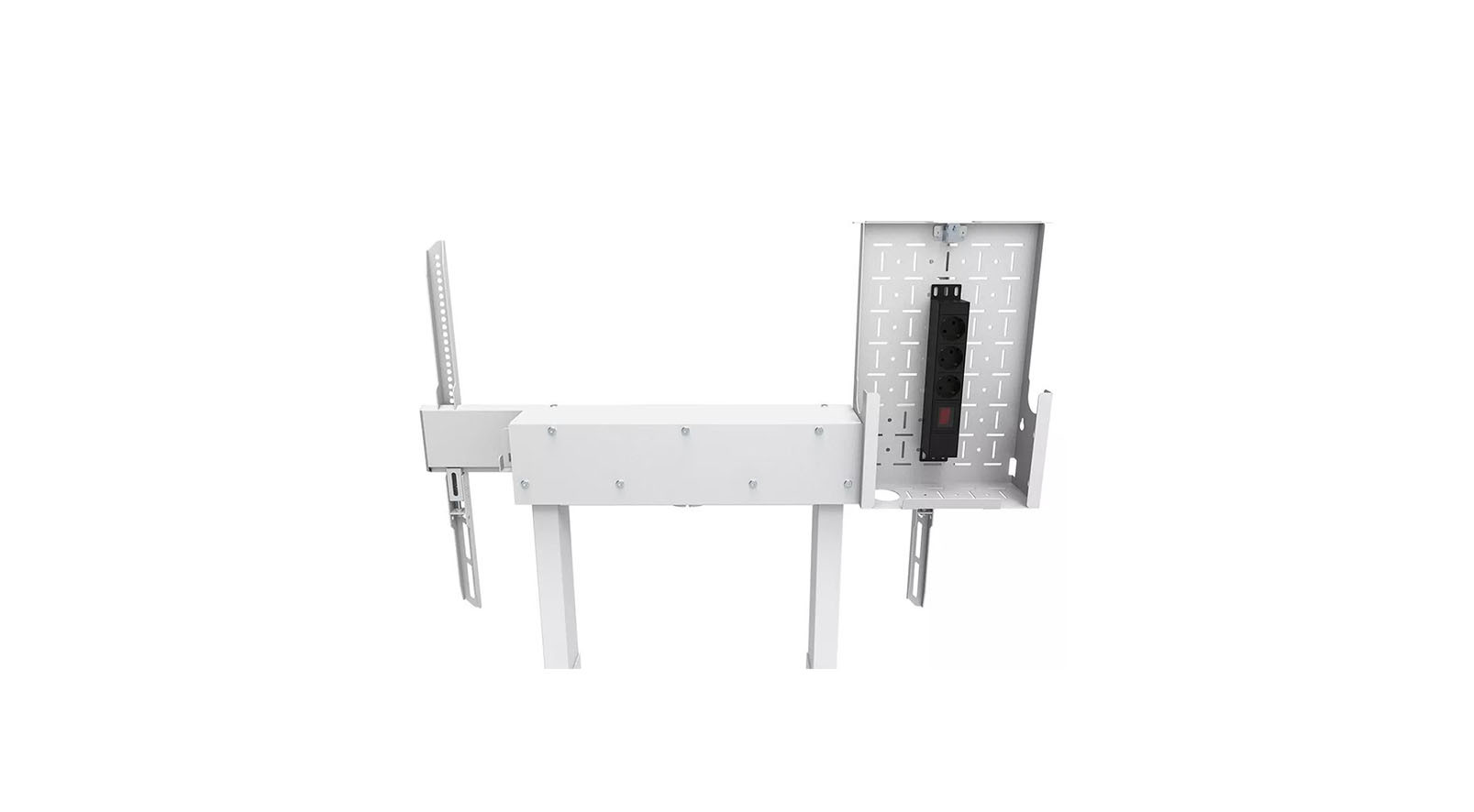 Neomounts-WL55-875WH1-MOVE-Lift-Wandhalterung-fur-Bildschirme-bis-zu-100