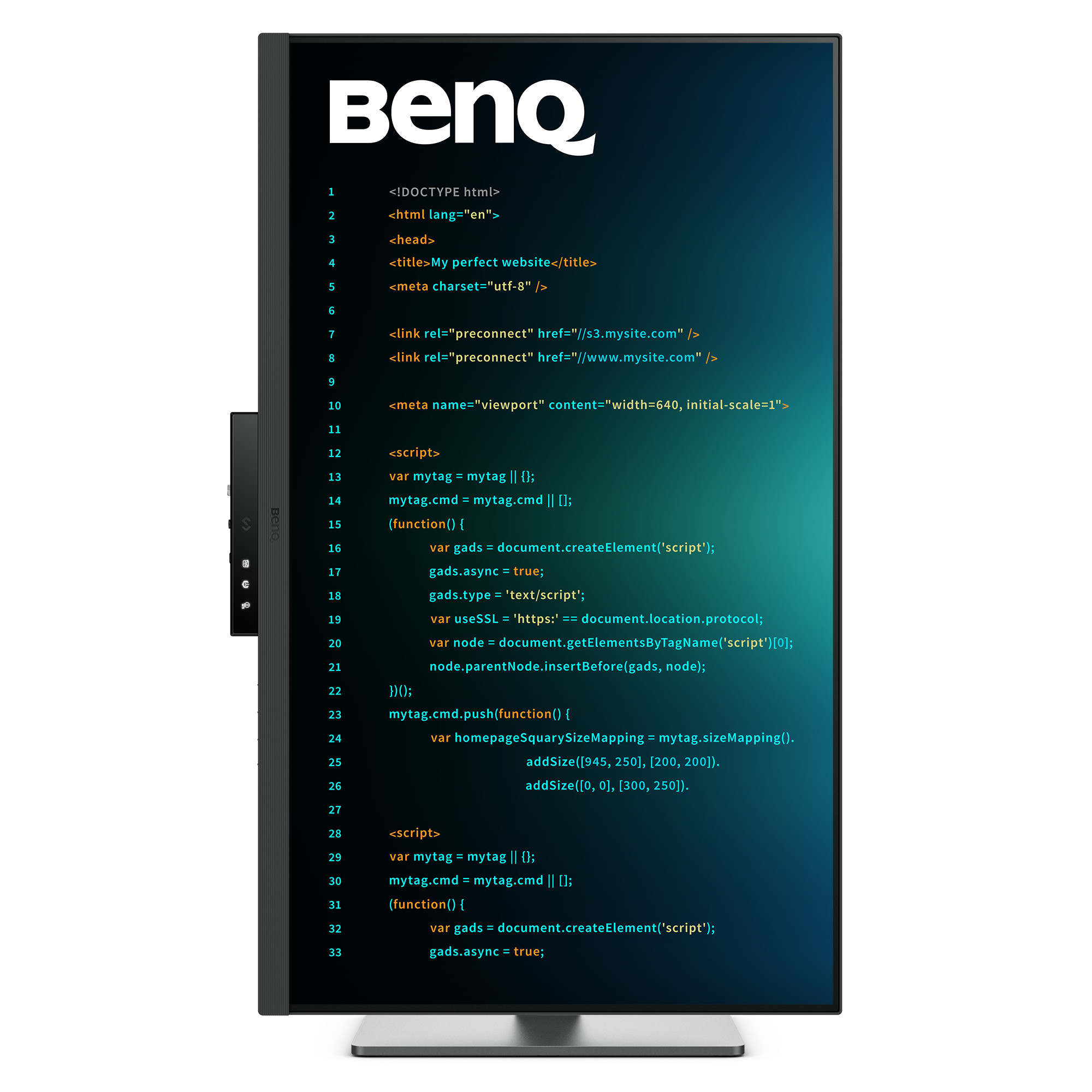BenQ-RD320U-32-4K-Programmiermonitor-mit-Hintergrundbeleuchtung-fur-professionelle-Entwickler-Demoware