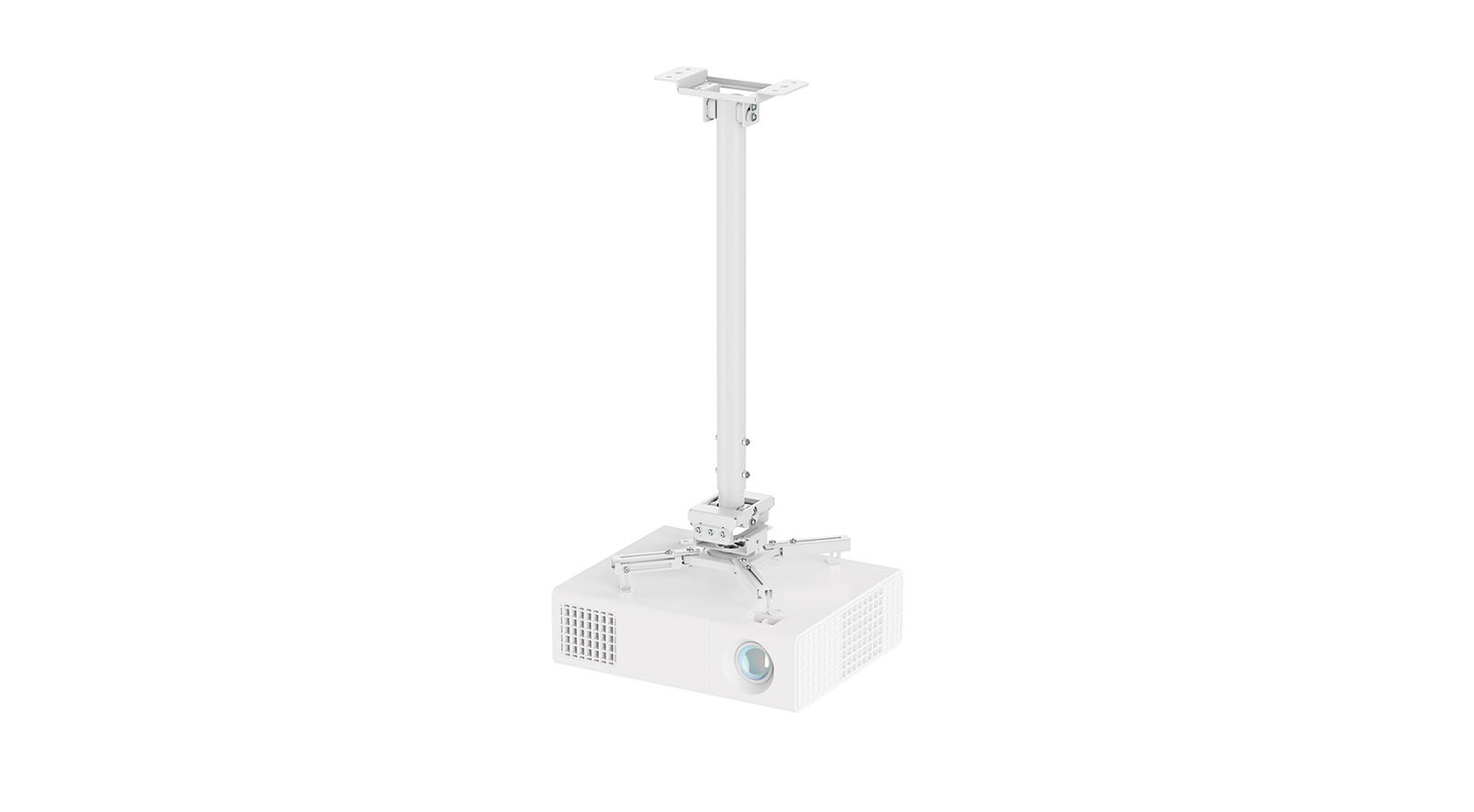 Neomounts-CL25-550WH1-Plafondbevestiging-voor-beamer-Hoogte-74-5-114-5-cm