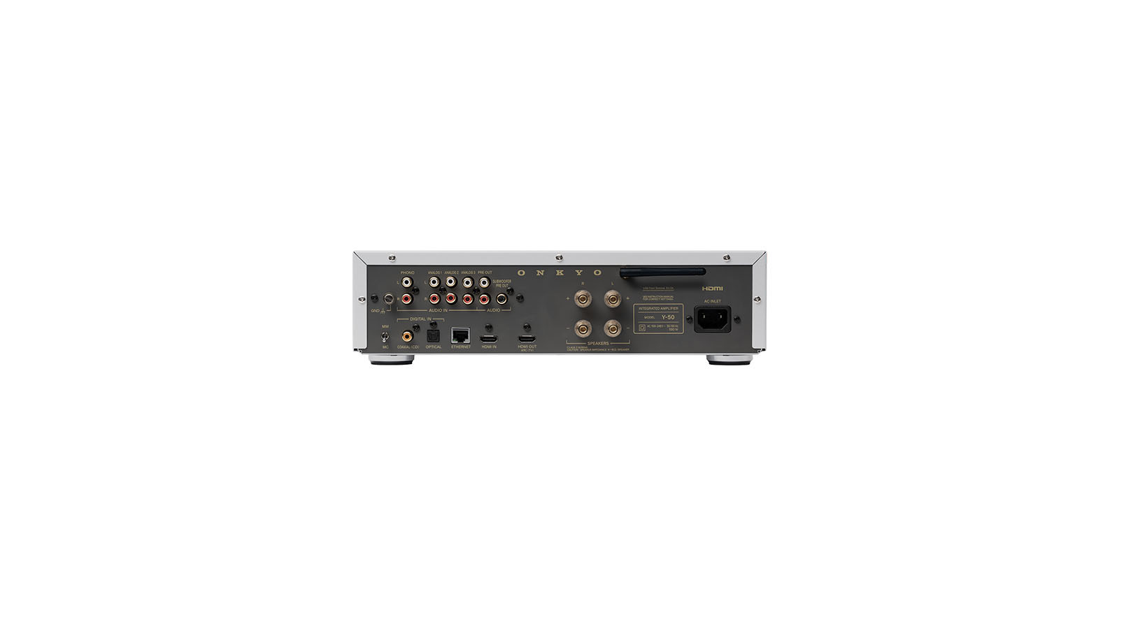 Onkyo-Muse-Y-50-Netzwerk-Vollverstarker-Silber