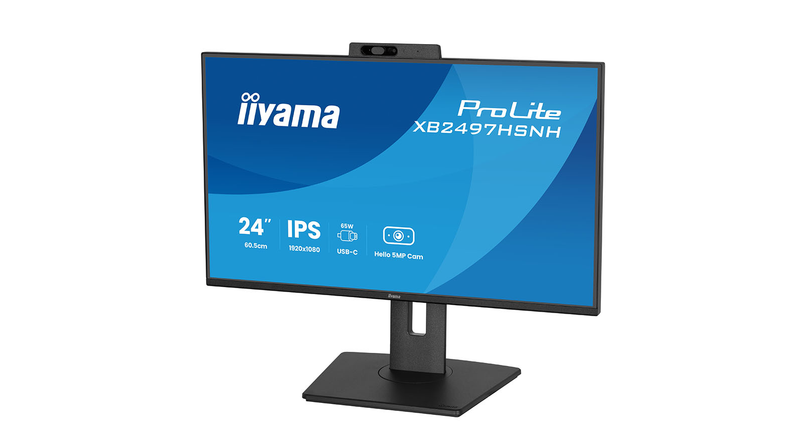 iiyama-ProLite-XB2497HSNH-B1-24-inch-IPS-monitor-met-ingebouwde-5-MP-Windows-Hello-camera