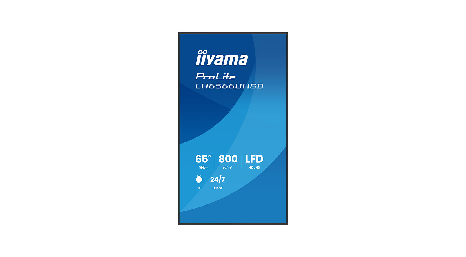 iiyama-LH6566UHSB-B1AG-65-inch-4K-UHD-display-voor-digital-signage