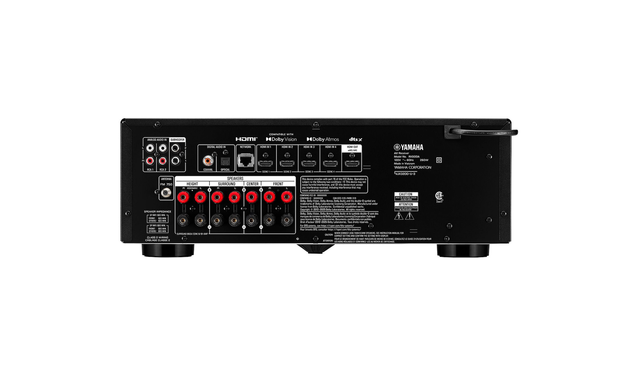 Yamaha-RX500A-AV-Receiver