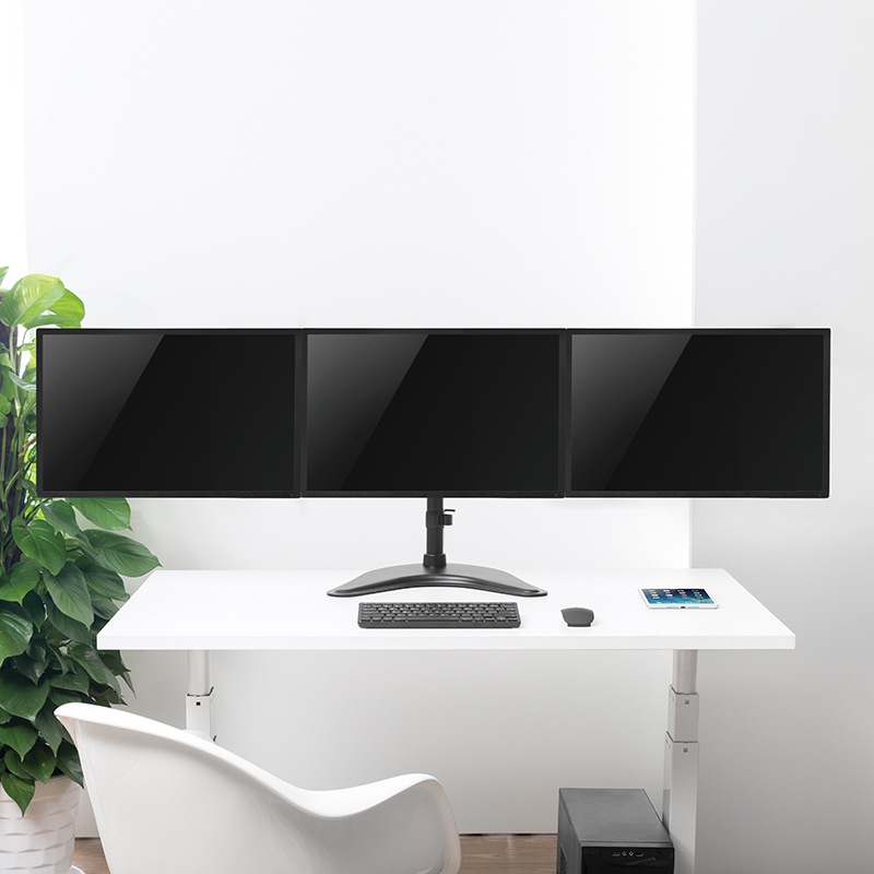 Hagor-HA-Tablemount-FS-Triple-Vrijstaande-monitorhouder-voor-drie-schermen-van-15-27-inch-in-hoogte-verstelbaar
