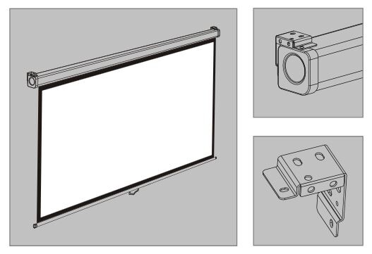 Optoma-DS-9084PMG-Rolgordijn-canvas-186-x-104-5-16-9-mat-wit