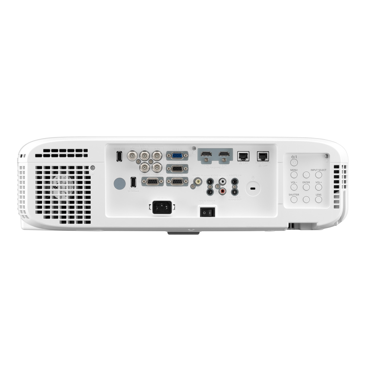 Panasonic-PT-EX520-met-lens
