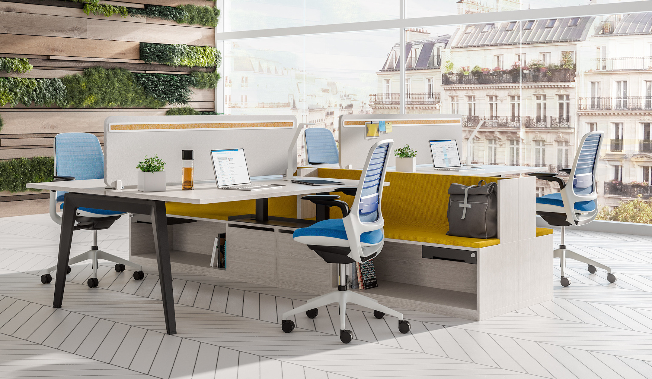 Steelcase-Series-1-ergonomischer-Burostuhl-mit-atmungsaktivem-Netzrucken-und-Synchronmechanik