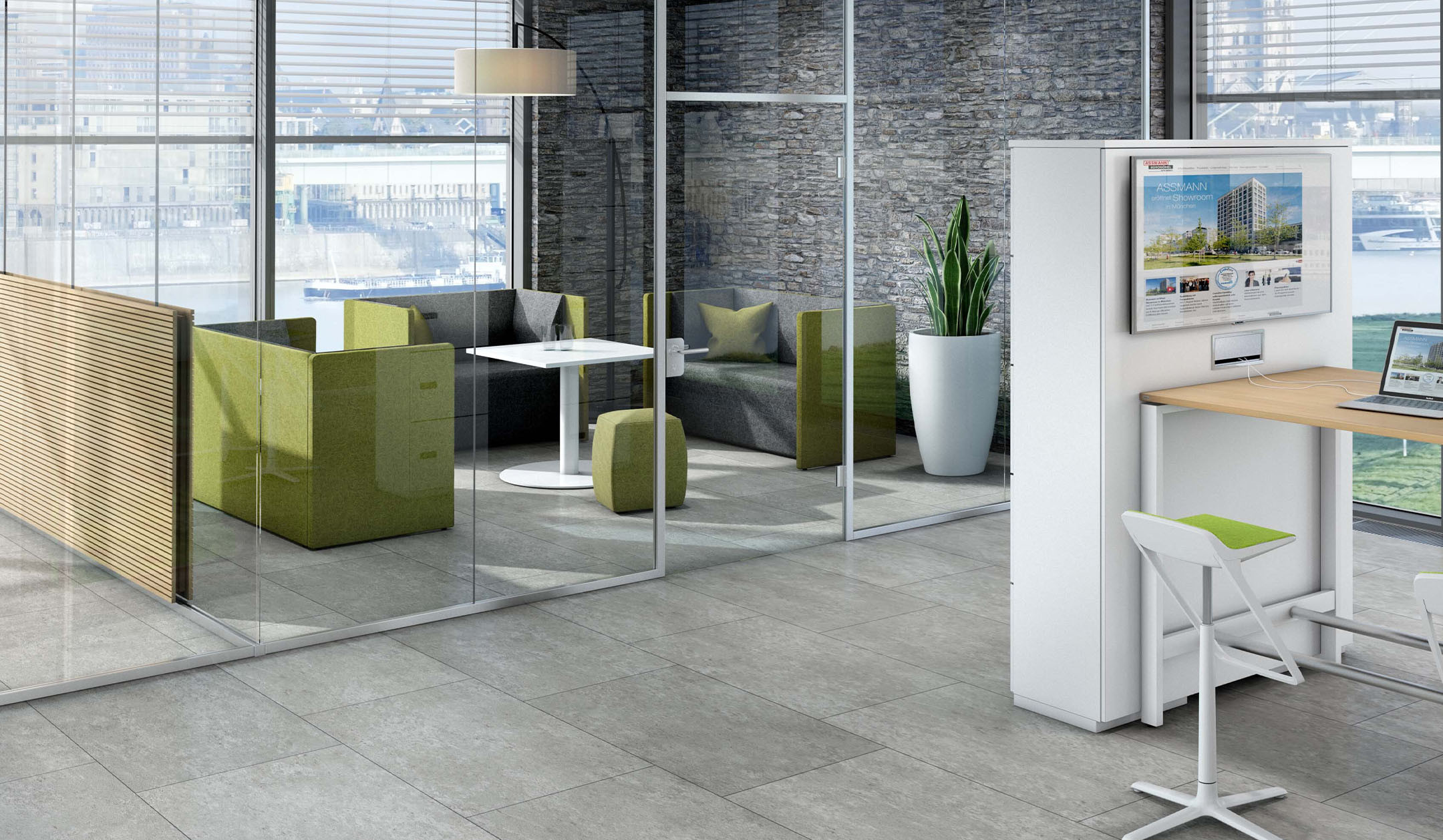 ASSMANN-Syneo-Line-Lounge-Akustikmobel-mit-effektivem-Schallschutz-und-werkzeugloser-Montage