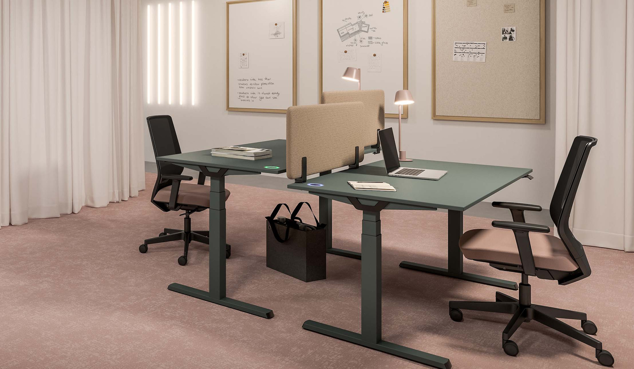 ASSMANN-Cantaris-elektrisch-hohenverstellbarer-Schreibtisch-optional-auf-Rollen-fur-agile-Arbeitswelten