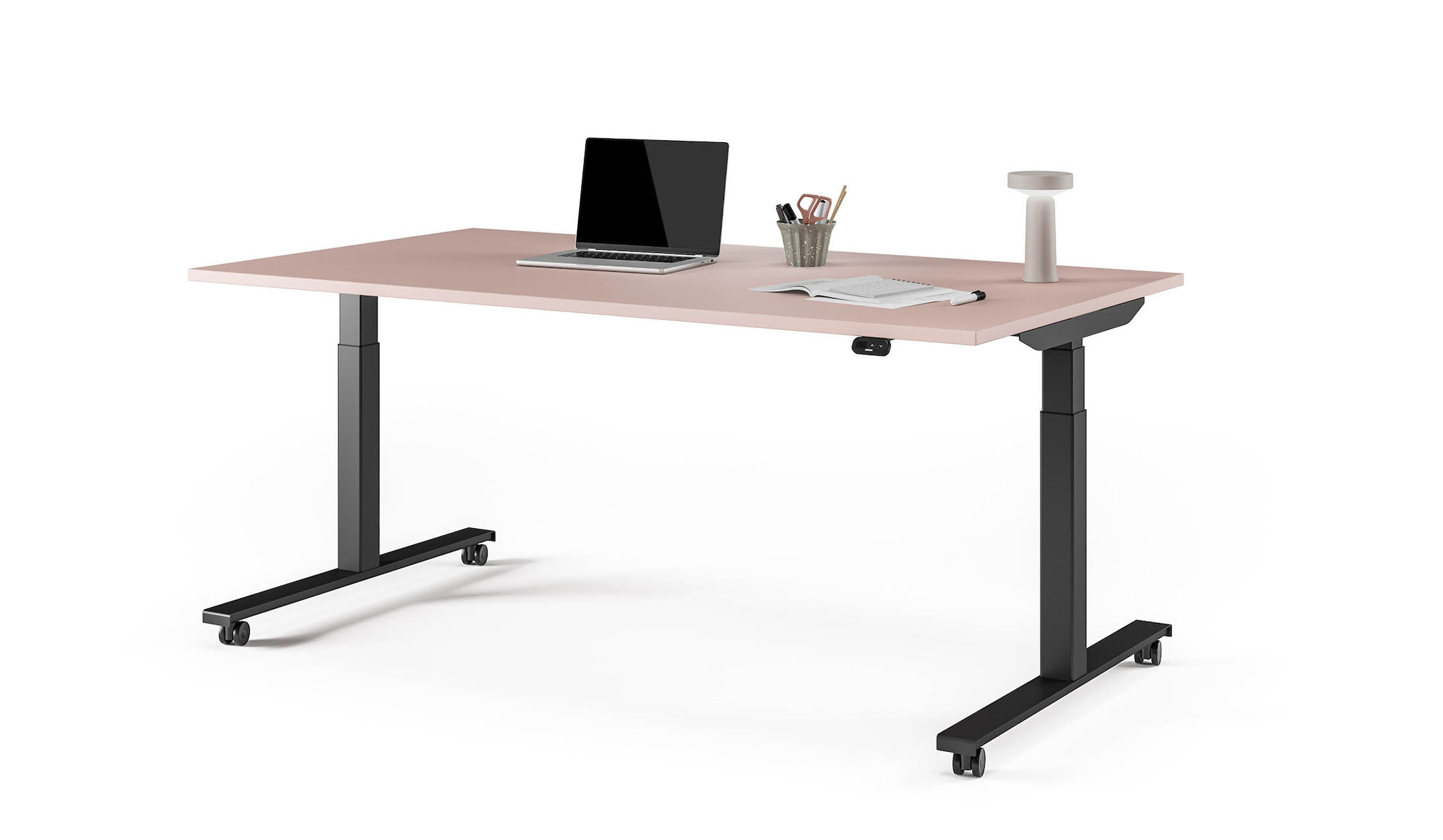 ASSMANN-Tensos-A-formiger-Schreibtisch-mit-stufenloser-Hohenverstellbarkeit-fur-Ergonomie-am-Arbeitsplatz