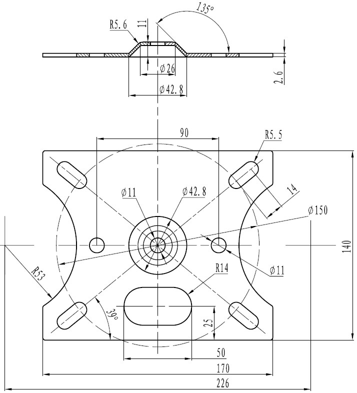 Vision-TM-CC-Beamer-plafondconsole-met-geringe-afstand-tot-het-plafond