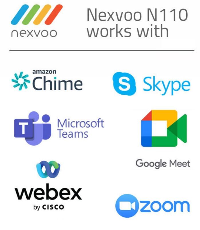Nexvoo-NexBar-N110-AI-videoconferentiecamera-UHD-120-FOV-30fps
