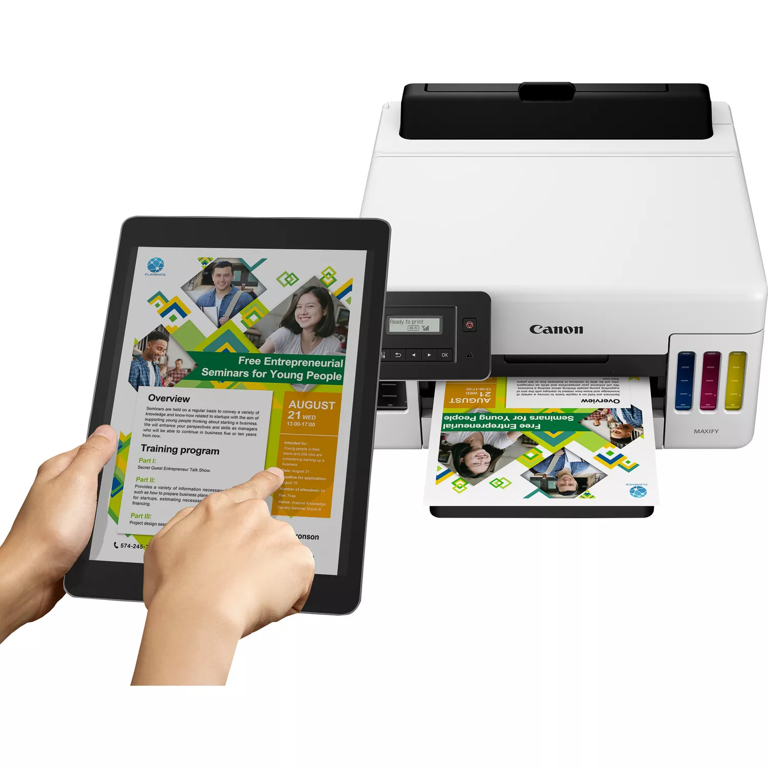 Canon-MAXIFY-GX5050-Printer-met-hervulbare-inkttanks