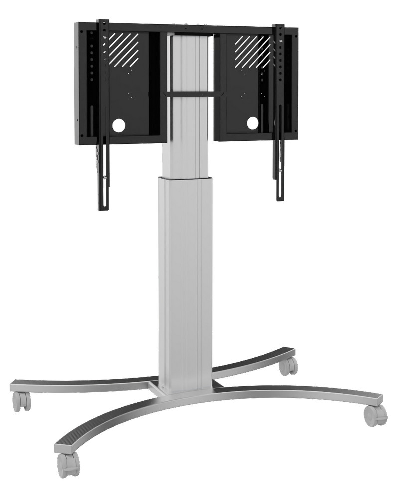 celexon-Expert-elektrisch-hohenverstellbarer-Display-Rollwagen-Adjust-4286MS-50cm-Demoware