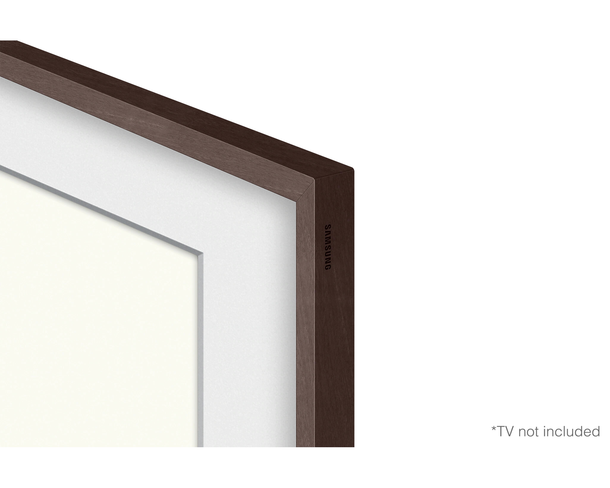 Samsung-The-Frame-43-Rahmen-Modern-in-Braun