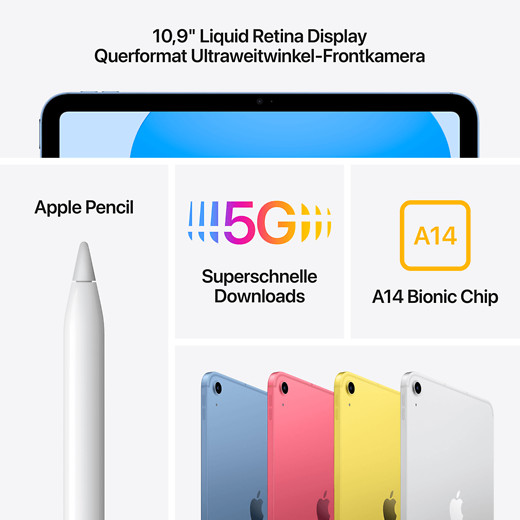 Apple-iPad-10-9-WiFi-64-GB-Silber-10-Generation-2022