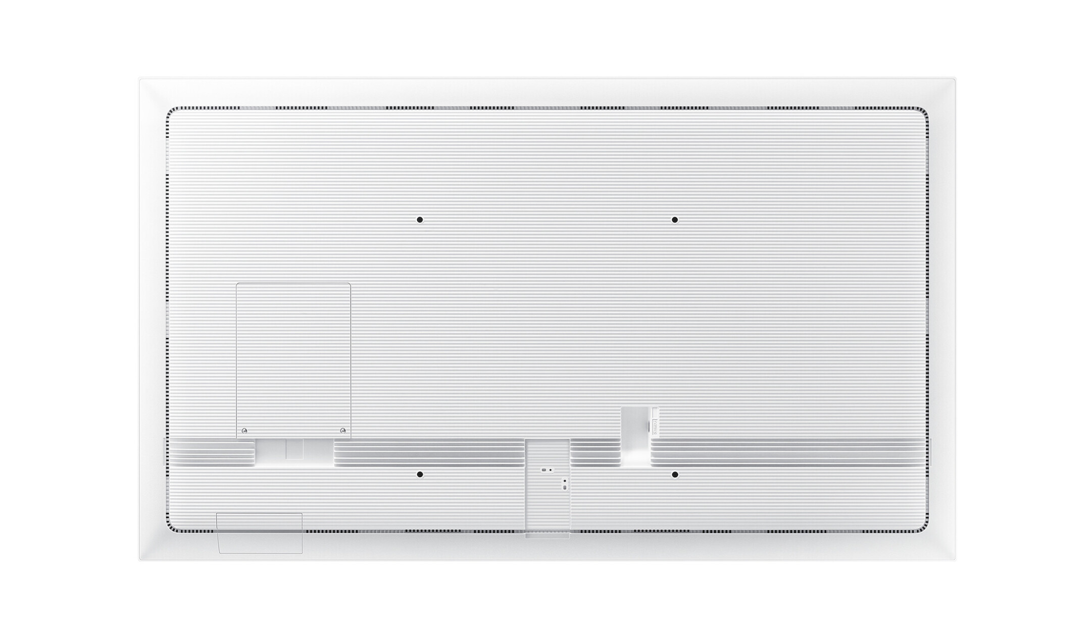 Samsung-Flip-Pro-65-WM65B-mit-Rollwagen-und-Anschlussbox