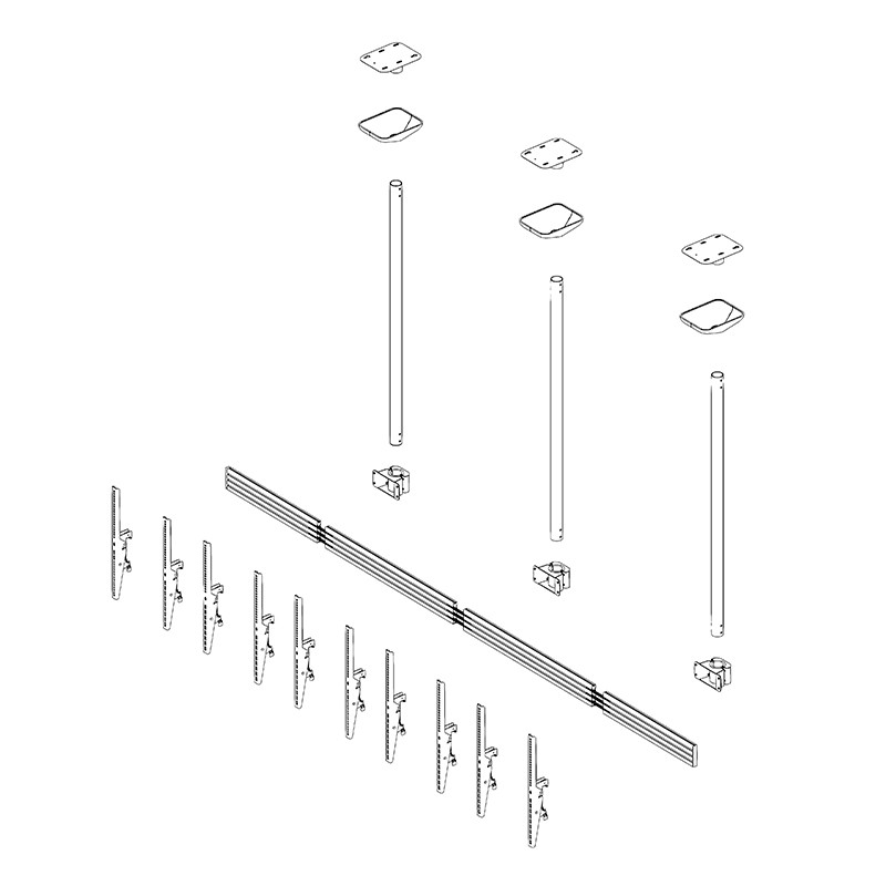 Hagor-comPROnents-R-Menuboard-plafondbevestiging-voor-5-beeldschermen-46-65-portret-max-VESA-400x600