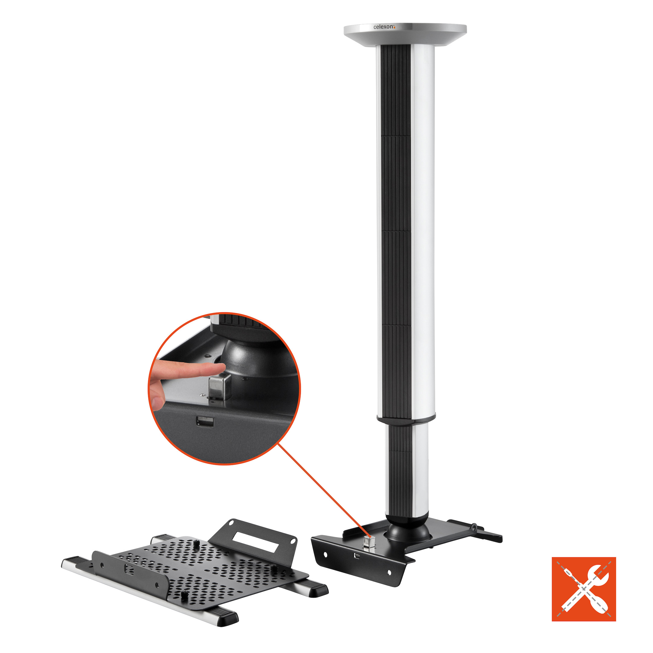 celexon-Deckenhalterung-universal-MultiCel-60110-Expert-Demoware