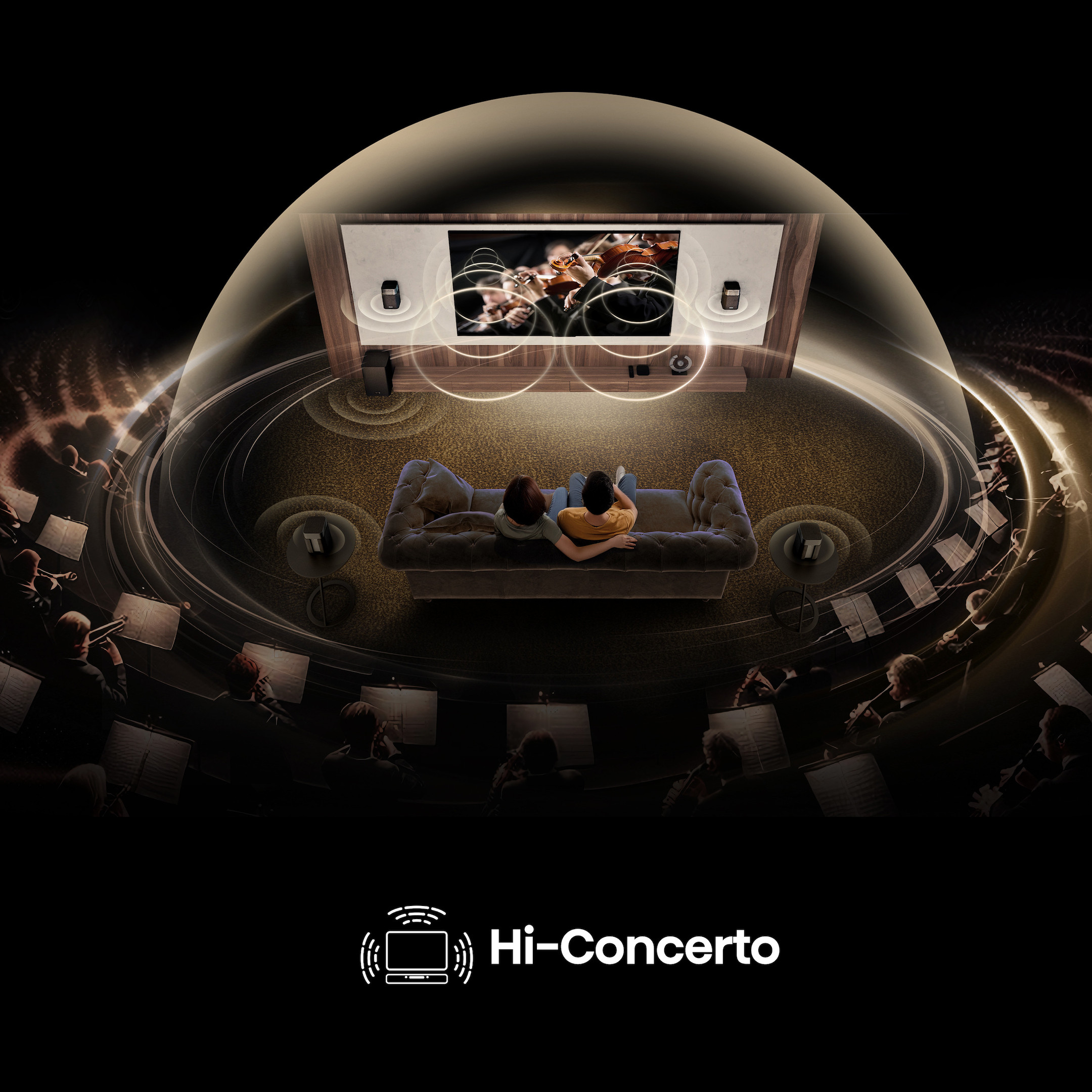 Hisense-HT-Saturn-4-1-2-Kanal-drahtloses-Heimkino-Lautsprecher-System