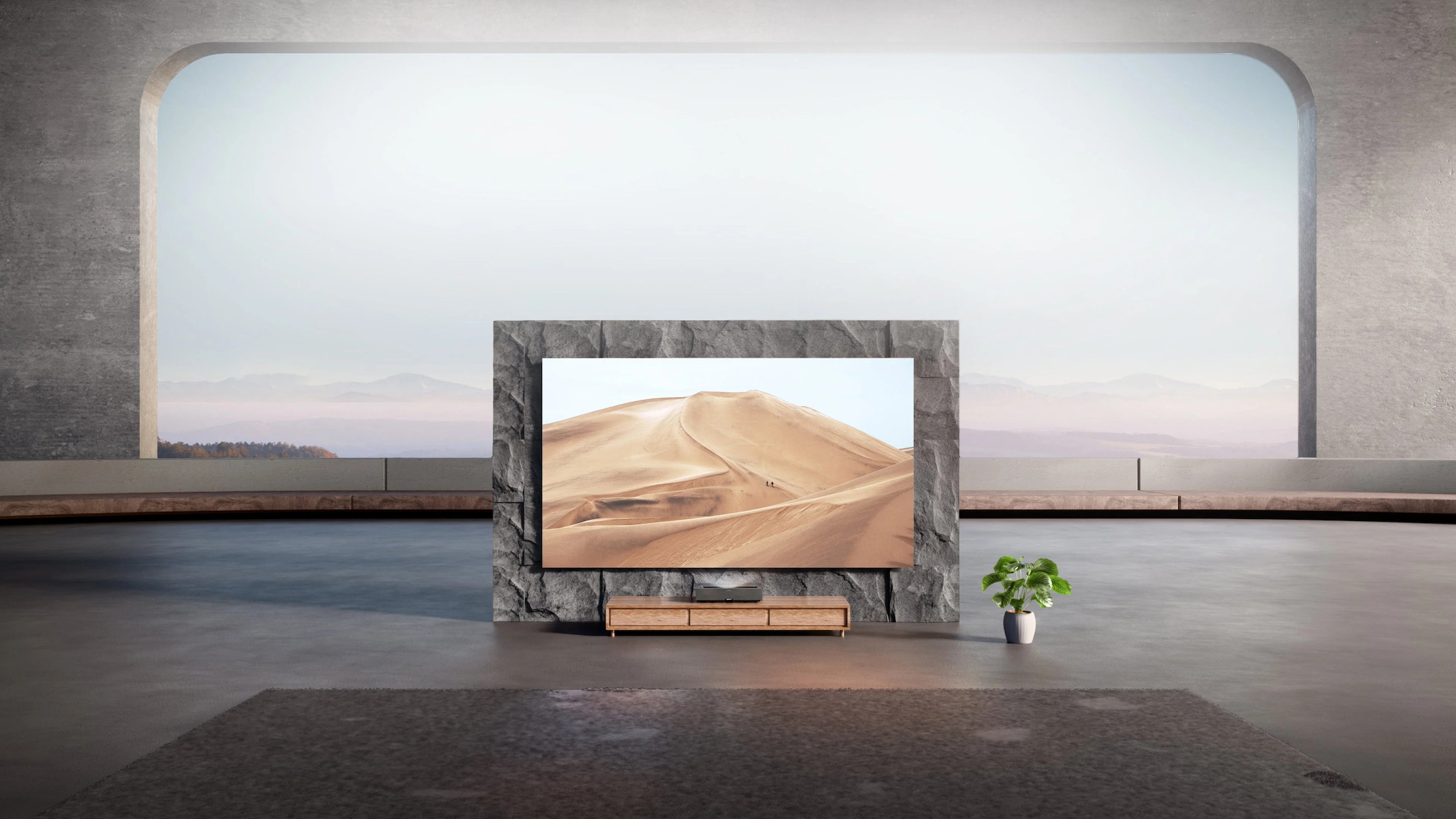 Formovie-Theater-Premium-Ultrakorte-4K-laser-tv-projector-met-drie-kleuren-en-gecertificeerde-Google-TV-en-Netflix