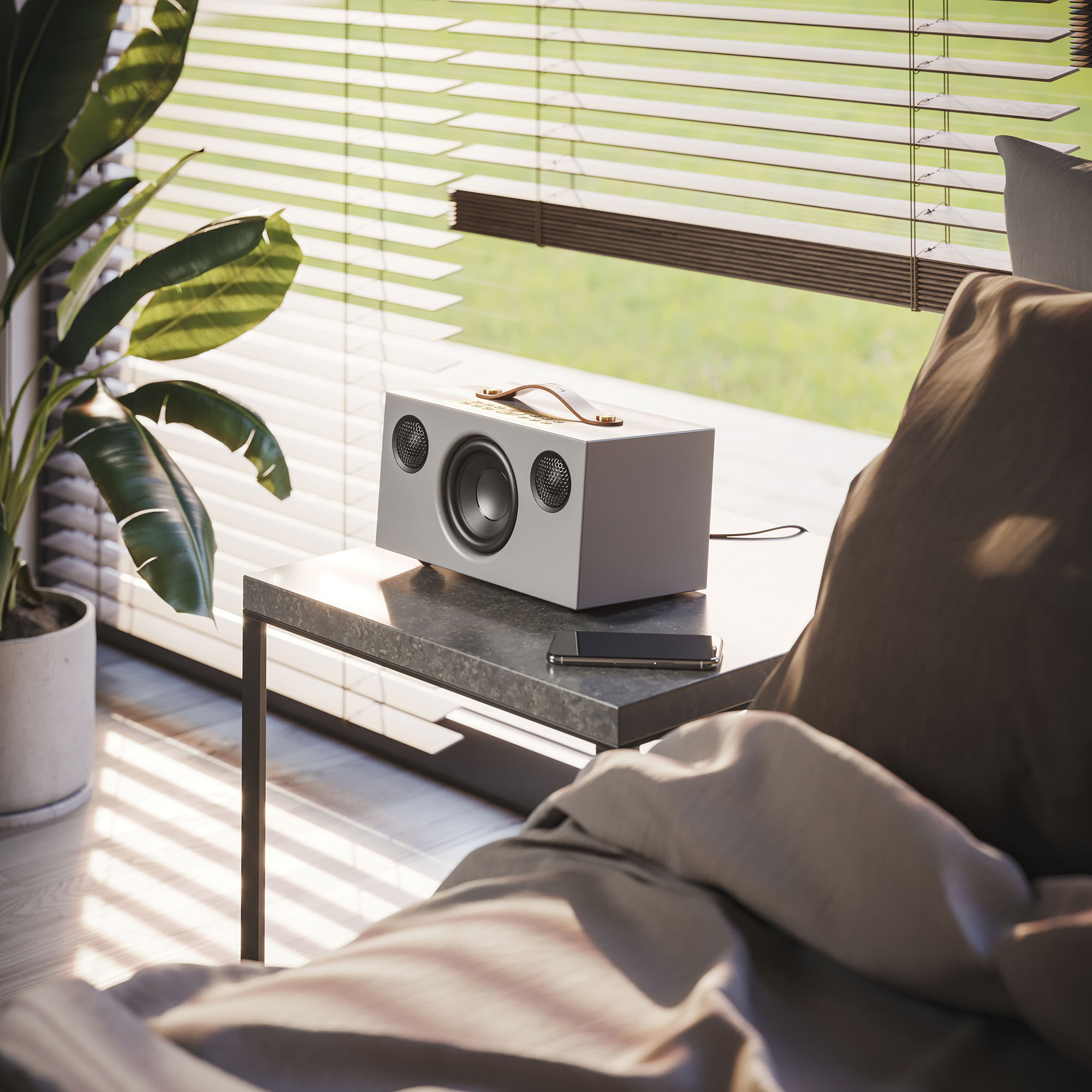 Audio-Pro-Addon-C5-MkII-W-Wireless-Multiroom-Lautsprecher-in-Grau