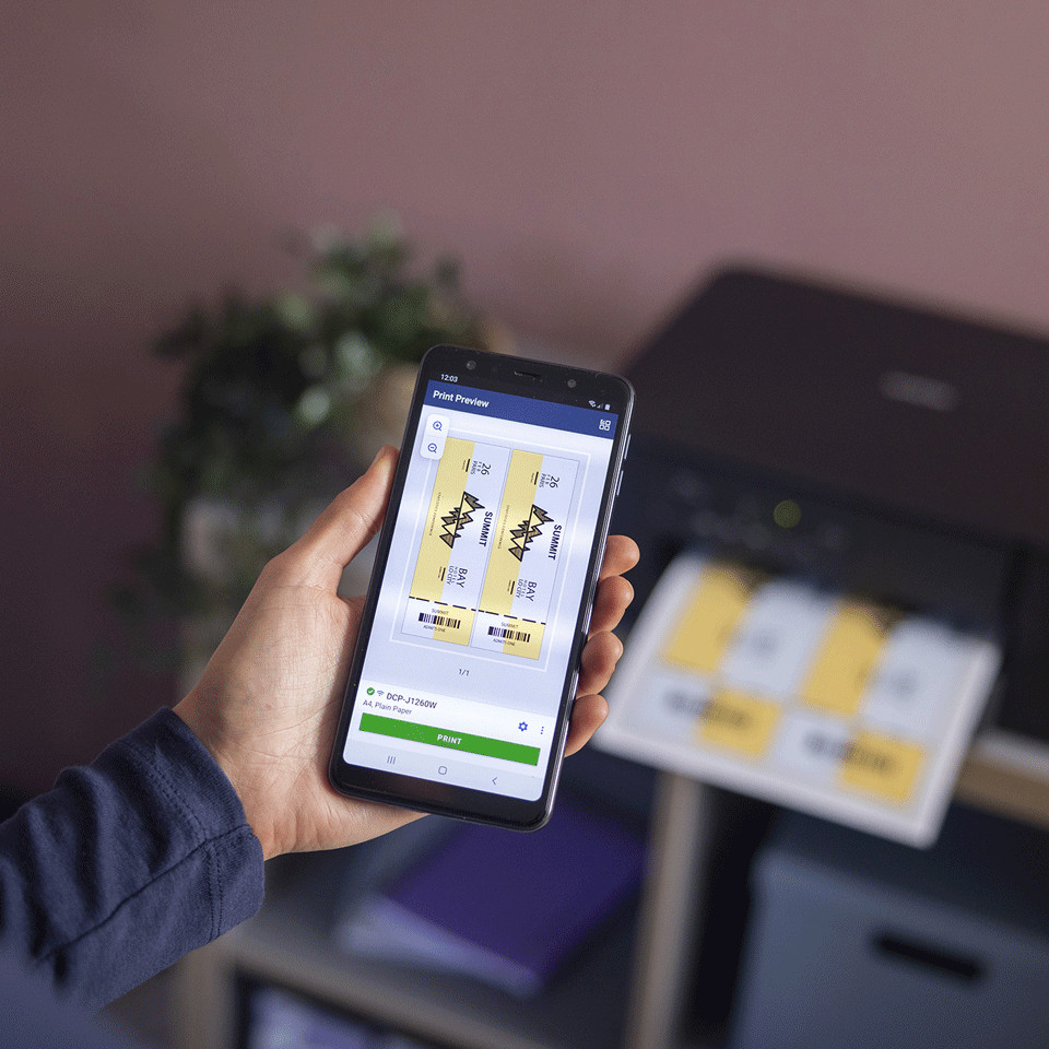 Brother-DCP-J1260W-kompaktes-3-in-1-Tinten-Multifunktionsgerat