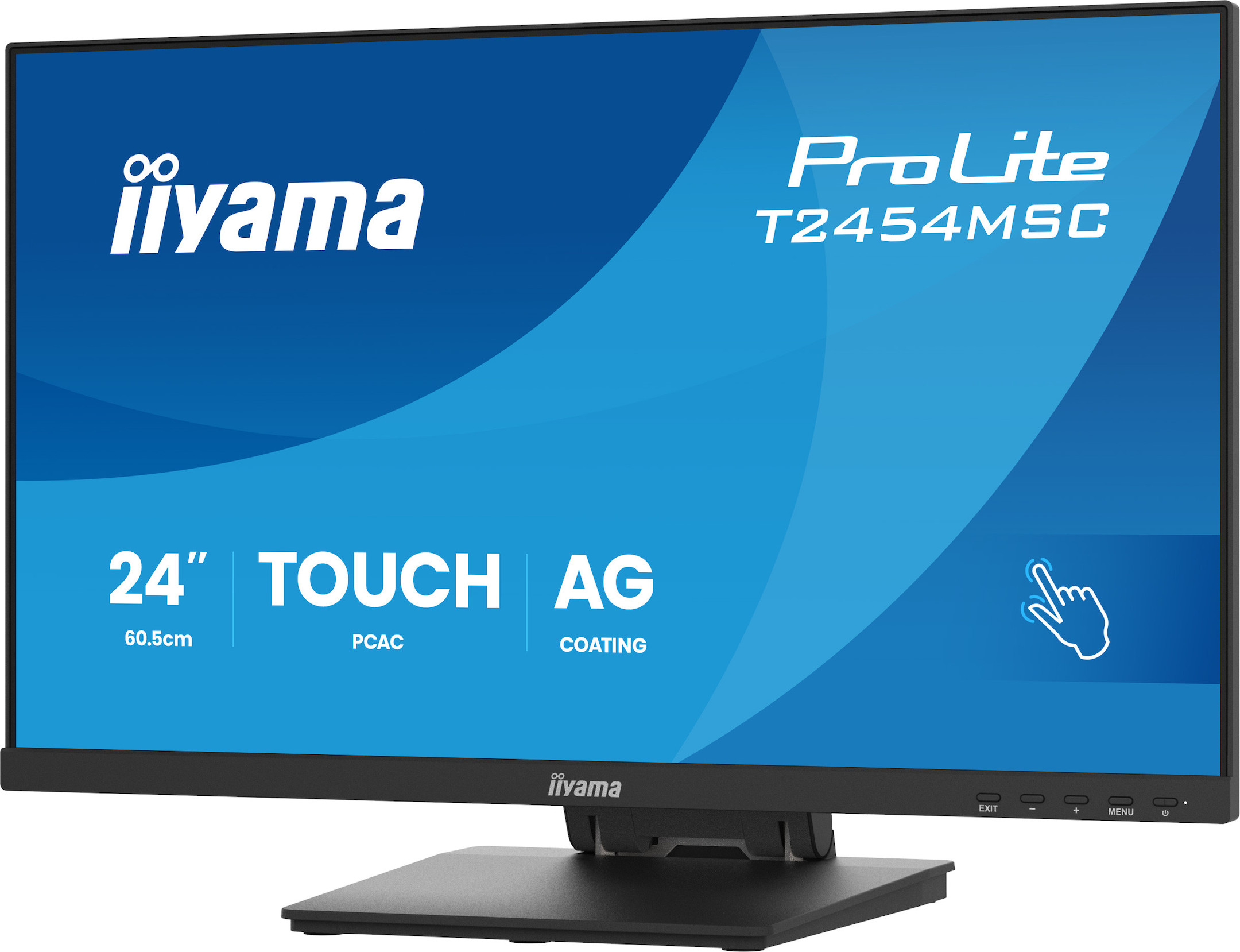 iiyama-ProLite-T2454MSC-B3AG-24-InCell-PCAP-10-punts-touchscreen-met-IPS-paneeltechnologie-antireflectiecoating-en-een-flexibele-standaard